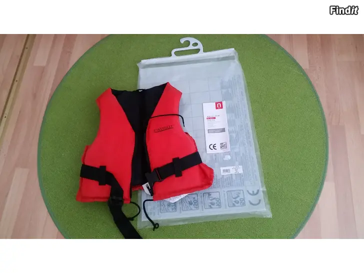 Myydään Patriot pelastusliivi Zipper Red 30-50kg hinta 10e