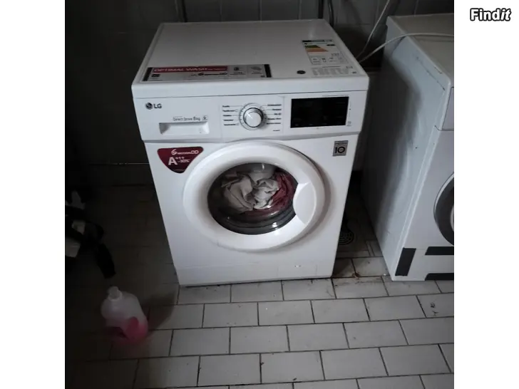 Säljes Jättebra tvättmaskin LG Direct Drive 8 kg