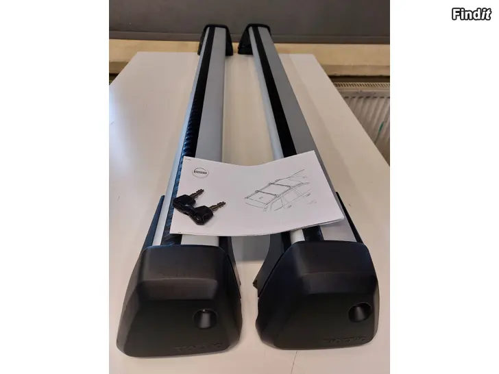 Myydään Volvo XC90 mk2 OEM Kattotelineet/Takräcken 32270141 vm. 2016