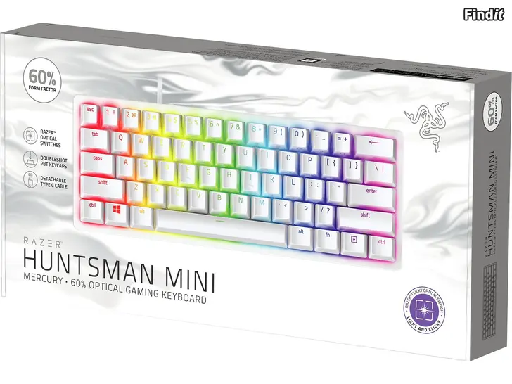 Säljes Razer Huntsman mini Vitt keyboard