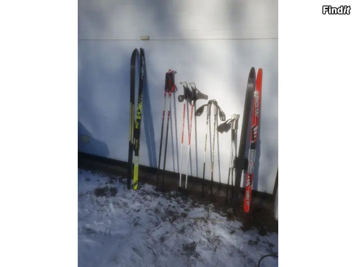 Säljes SKIDSTAVAR  80cm, 90cm, 105cm  115cm