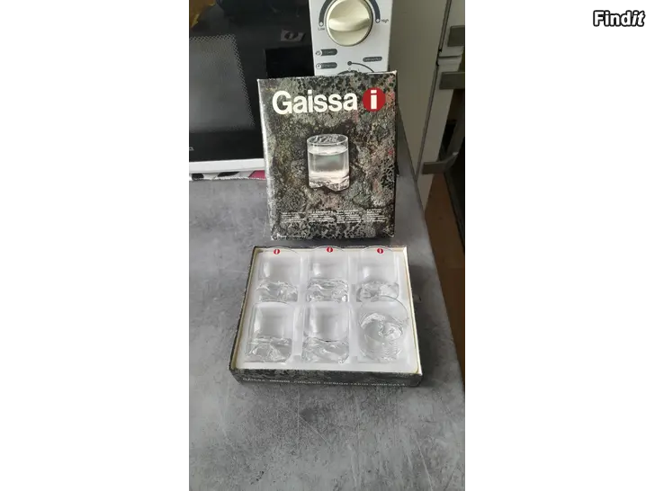 Säljes Iittala Gaissa snapsglaset