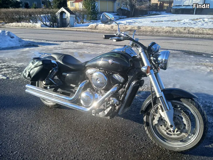 Myydään Huippu kuntoinen Kawasaki VN 1600 Mean Streak ehkä VAIHTO