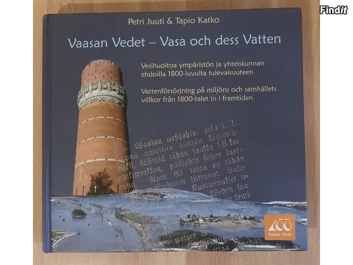 Myydään Vaasan Vedet - Vasa och dess Vatten kirja  -8e