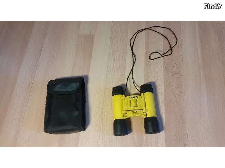 Säljes Kiikarit 10x25 RAVEN 101m-1000m Field 5.9 keltainen-musta 10e