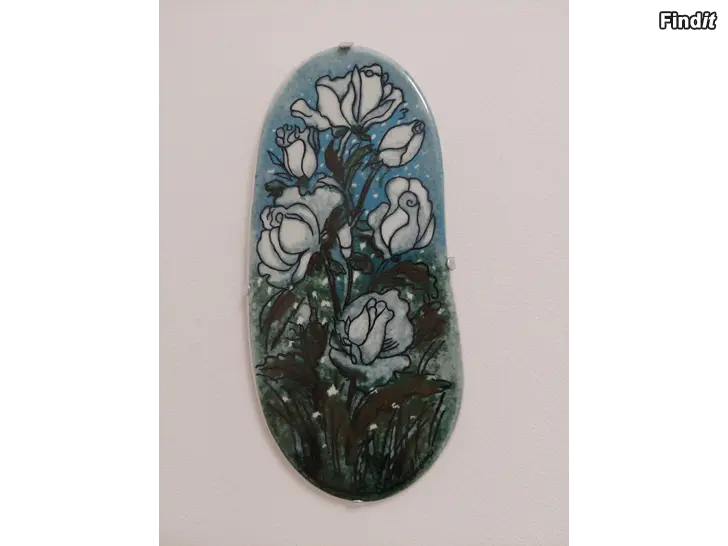 Myydään Arabian seinälaatta/ Heljä Liukko-Sundström Ruusupuu