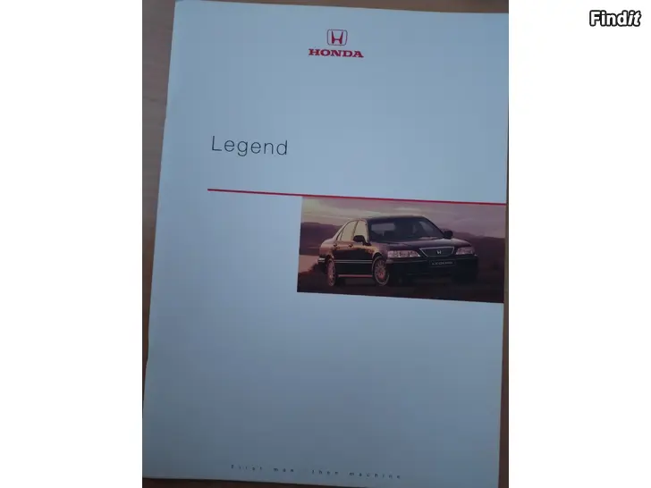 Myydään Honda Legend - Myyntiesite