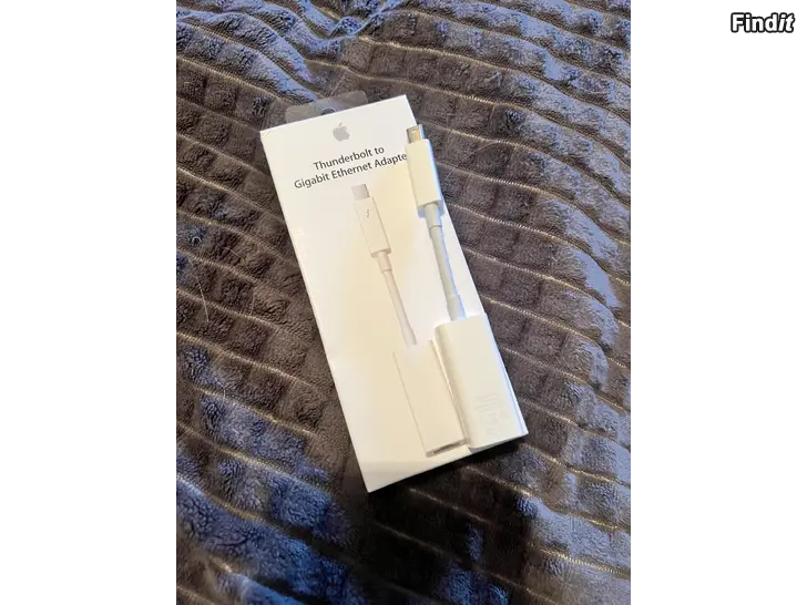 Myydään Apple Thunderbolt - Gigabit Ethernet Adapter