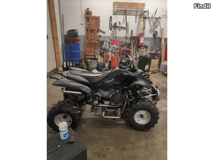 Myydään Fyrhjuling 150cc projekt