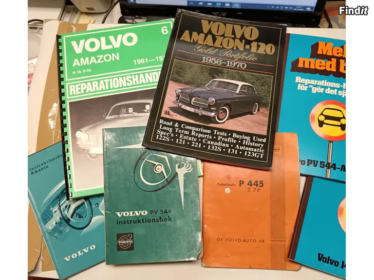 Säljes Volvo PV - Amazon Reparationshondbok. mm
