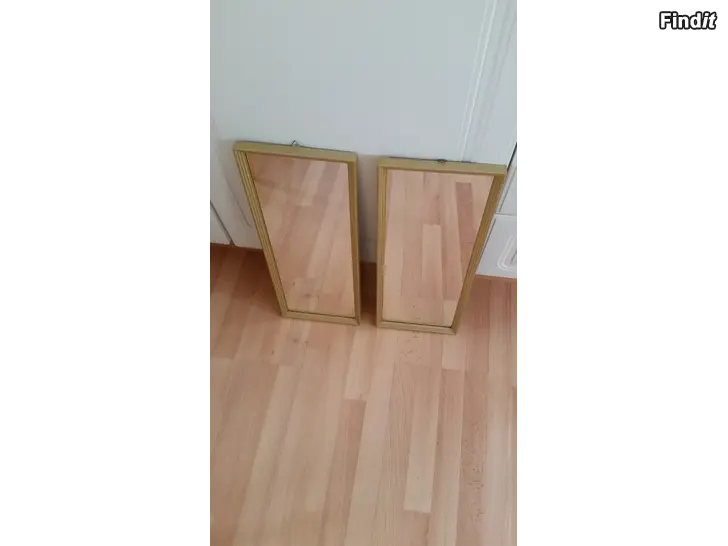 Myydään 2x Seinäpeili kapea 5e yht