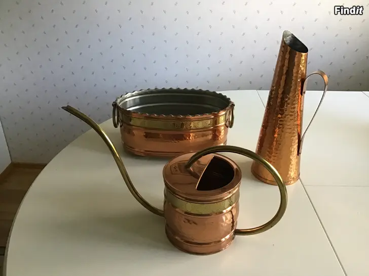 Säljes Vackra Vintage kopparföremål