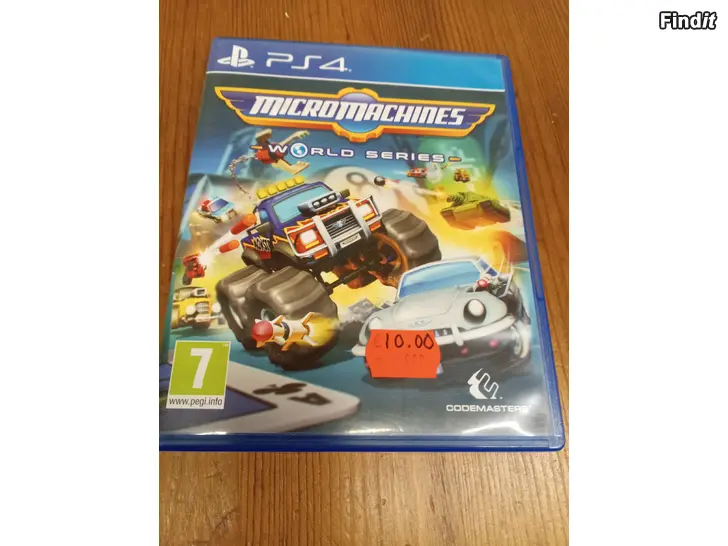 Myydään Micromachines PS4