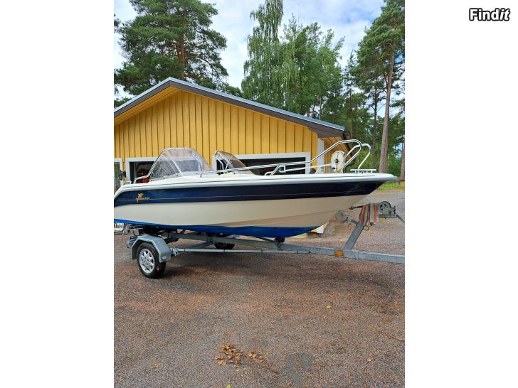 Säljes Yamarin 4730 + Evinrude 50 e-tec + trailer