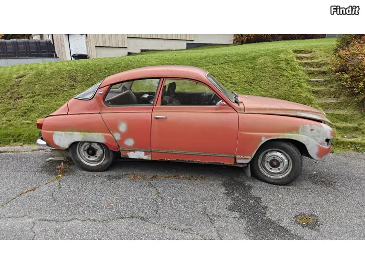 Säljes Saab 96 V4 -75  projekt/reservdelsbil