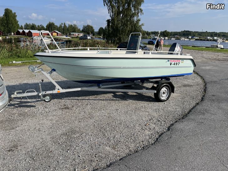 Myydään Yamarin Big fish 470 + traileri