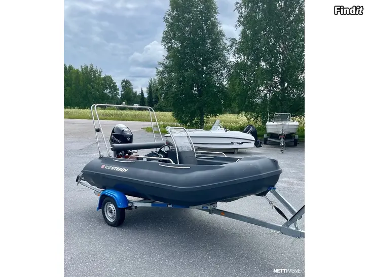 Säljes Pioner 400 Steady + Tohatsu MFS40 10h