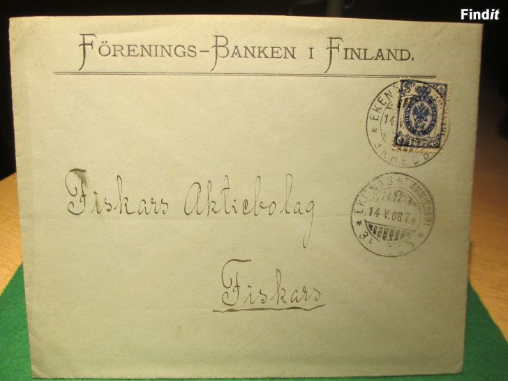 Myydään FISKARS Aktiebolag 1908, Förenings-Banken