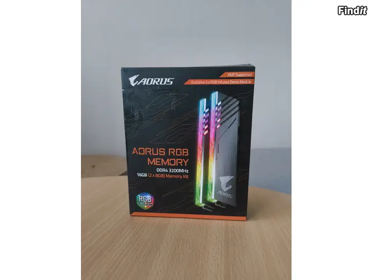 Säljes Ram 16Gb 2x8 Gb ddr4 3200Mhz RGB