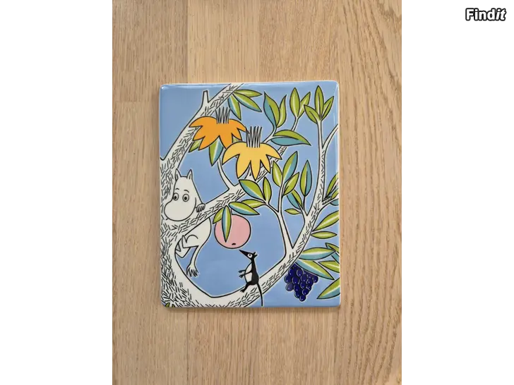 Säljes Mumin keramikplatta