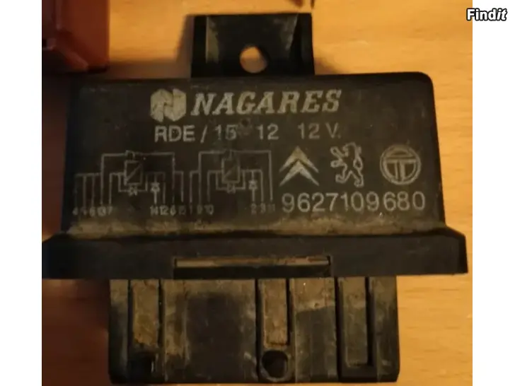 Säljes Releet polttoainerele