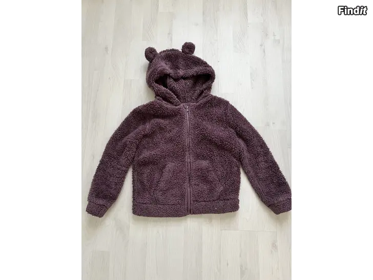 Säljes Teddyjacka,  storlek 122/128