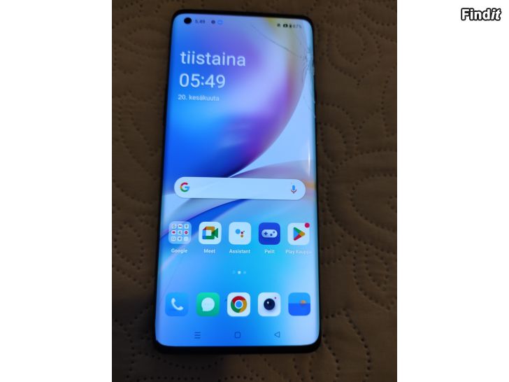 Myydään Oneplus 8 pro 128 GB