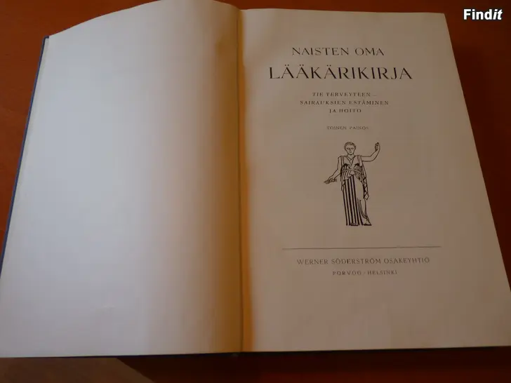 Myydään Vanha lääkärikirja 1950 luvulta