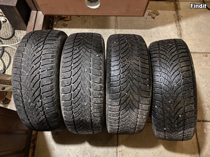 Myydään Kitkarenkaat talvirenkaat Goodyear 205/55 R16