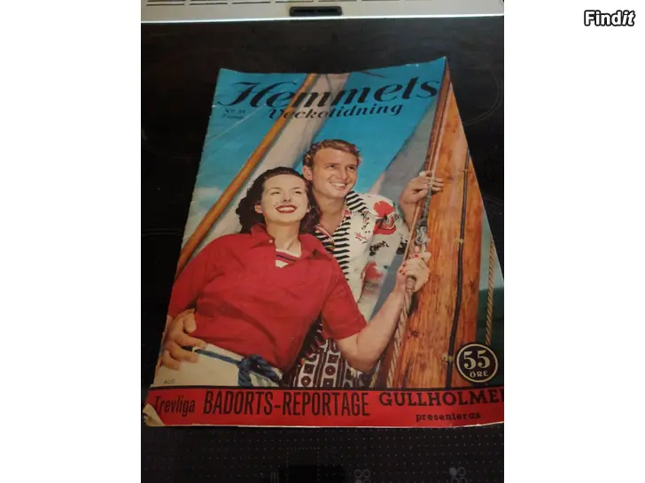 Säljes Hemmets veckotidning 1959