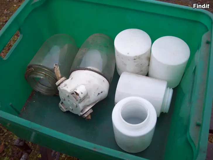 Myydään Retro valaisinkupuja