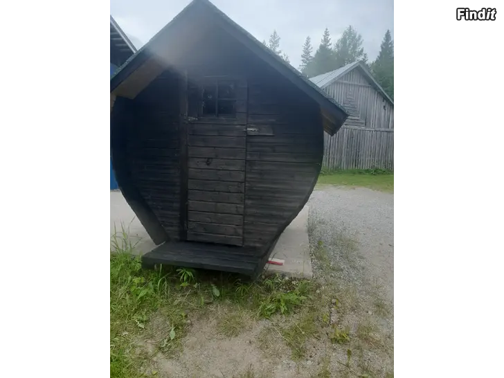 Myydään tynnyrisauna