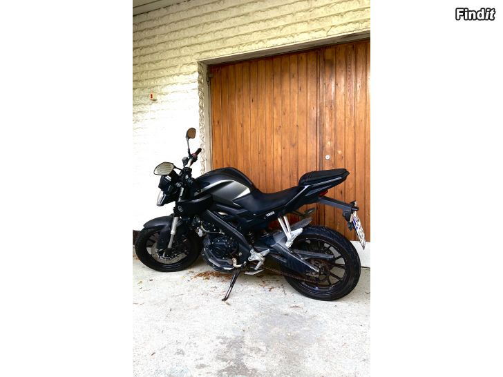 Myydään Yamaha MT 125 lätt motorcykel
