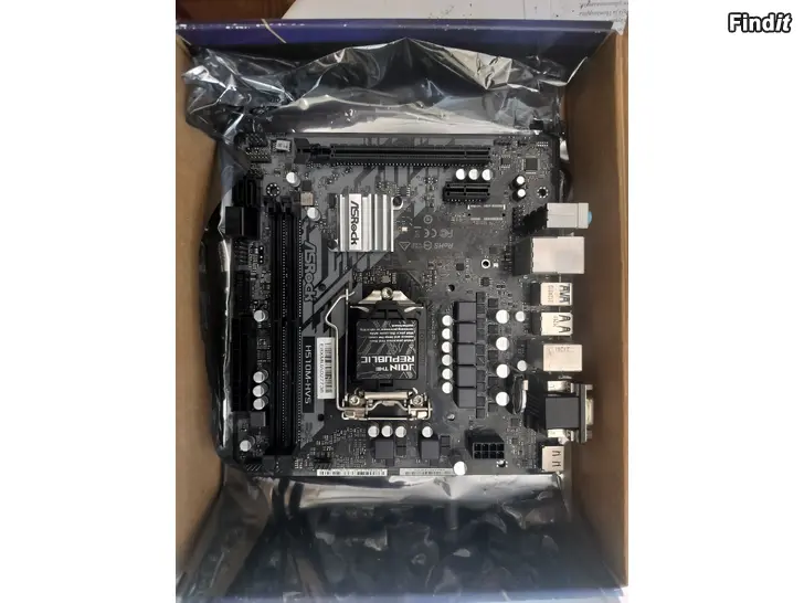 Myydään ASRock H510M-HVS Emo