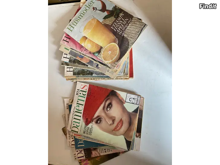 Säljes Svenska damtidningar