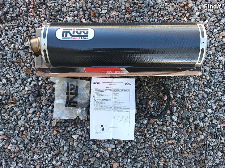 Säljes Mivv SportLine ljuddämpare Suzuki Bandit 1200 01