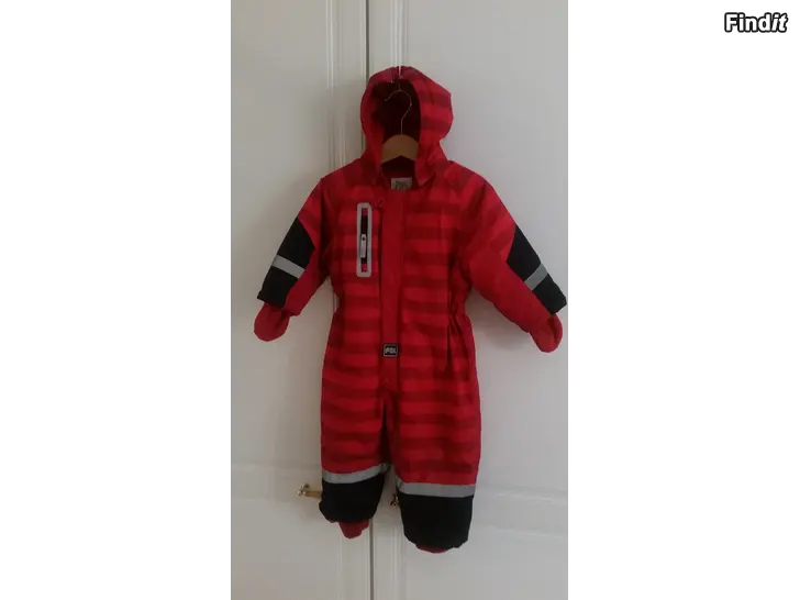 Myydään Lindex FIX talvihaalari koko 80 fleecevuorella 7e