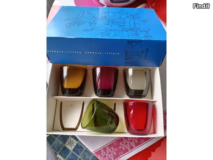 Myydään Juomalasit iittala