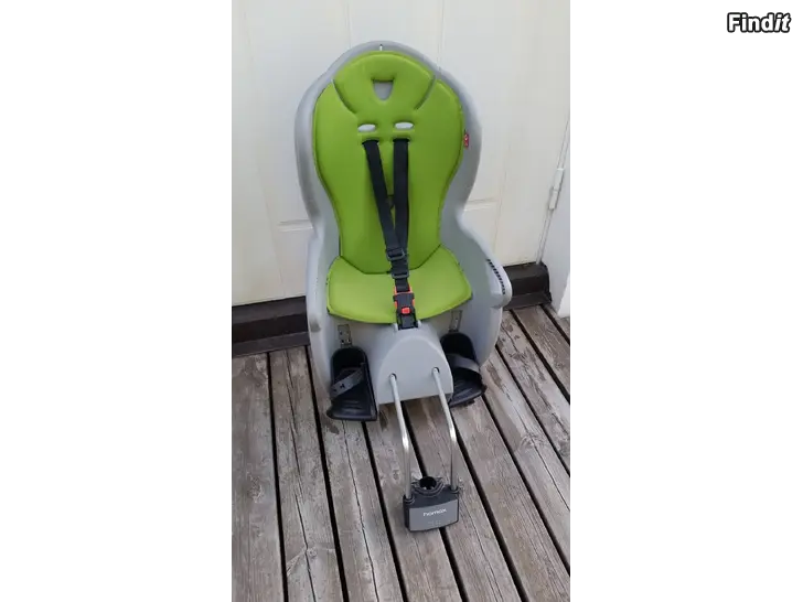 Myydään Hamax Kiss pyöränistuin Medium Grey -hinta 35e