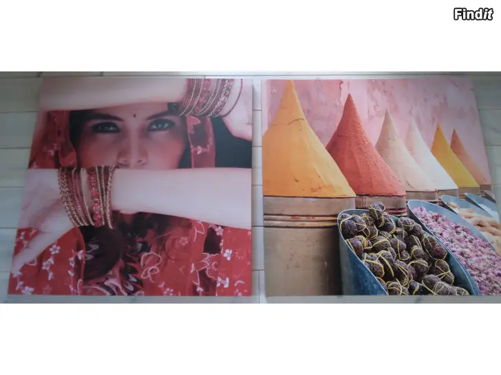 Myydään Indiska, canvastaulu 2 kpl