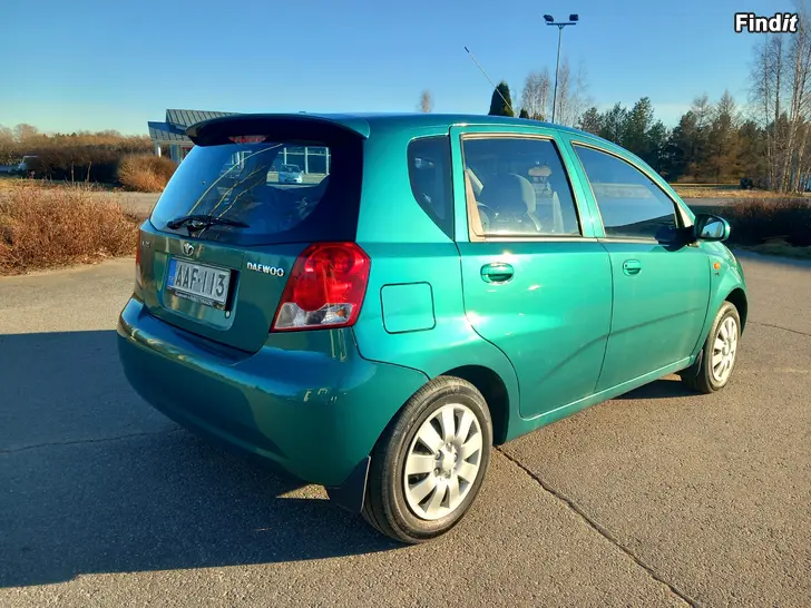 Myydään Daewoo Kalos SX 1.4 Bensa AC 5-ov