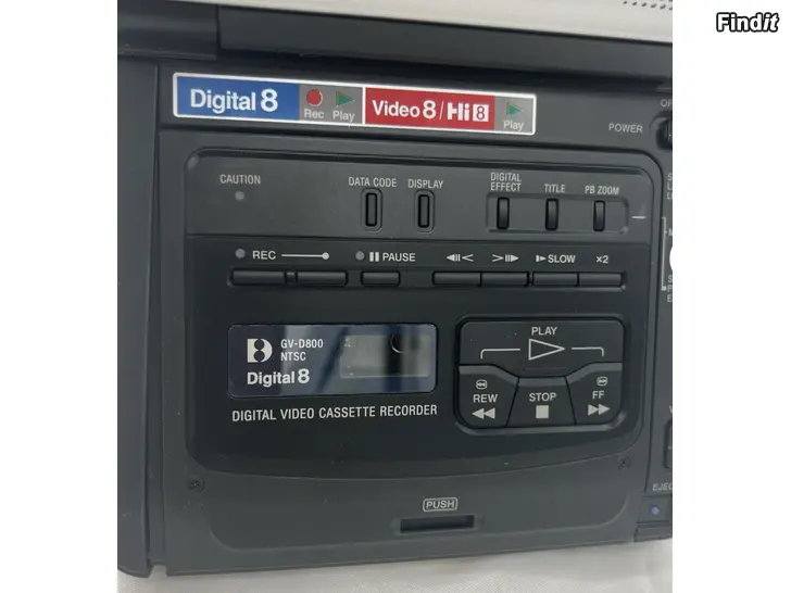 Köpes SONY video 8 / Hi 8 / Digital 8 videospelare köpes