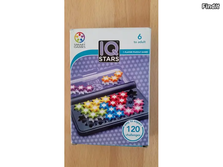 Säljes SmartGames matkapeli IQ Stars 7e