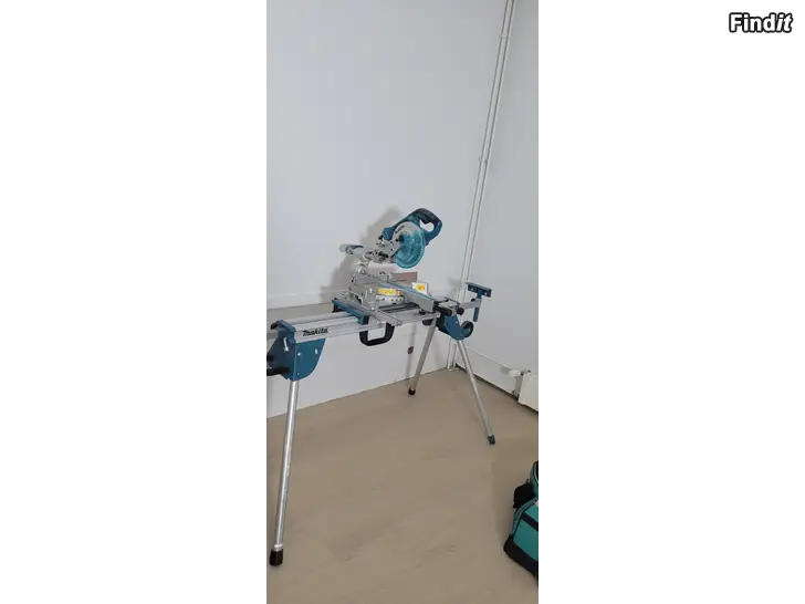 Myydään Makita jiirisaha + jalat