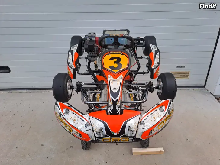 Myydään Karting lasten CRG pikkurunko raket 60cc