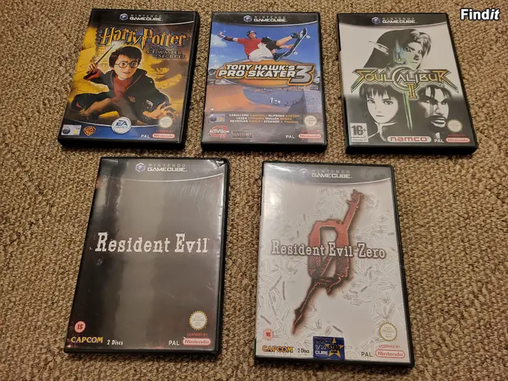 Myydään Nintendo Gamecube paketti