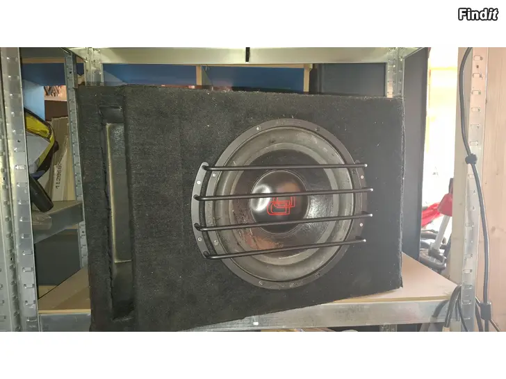 Säljes DD Audio 212e 4ohm + Låda