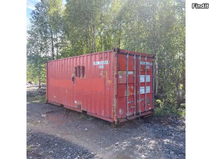 Säljes 6m sjöcontainer säljes/uthyres