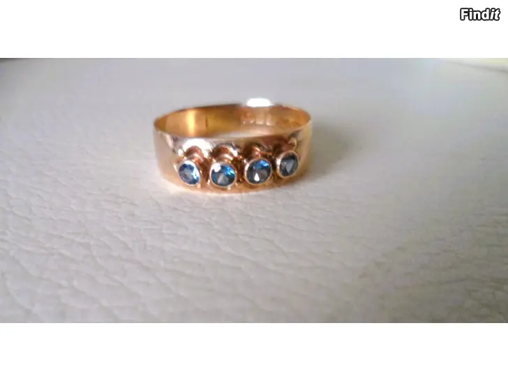 Myydään 14K Kultasormus Laine Harri koko 19 Vintage