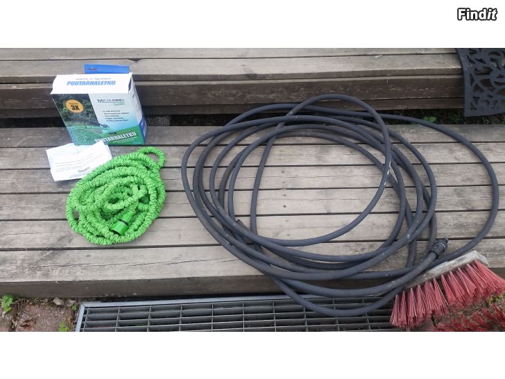 Myydään Venyvä vesileku ja tihkuletku